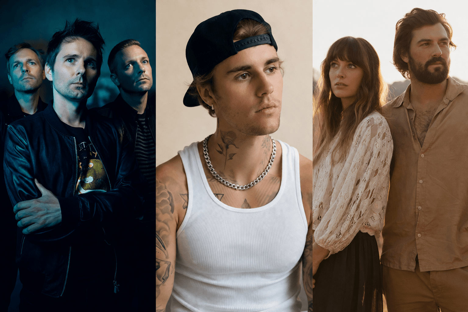 New Music Friday: Muse, Justin Bieber and Angus & Julia Stone Headline This Week’s Releases