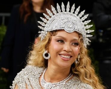 Beyoncé during a rare public interview appearance, representing her approach to privacy and artistic control