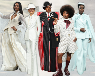 A themed exhibition display at the Met's Costume Institute, representing how each year's Met Gala dress code is determined