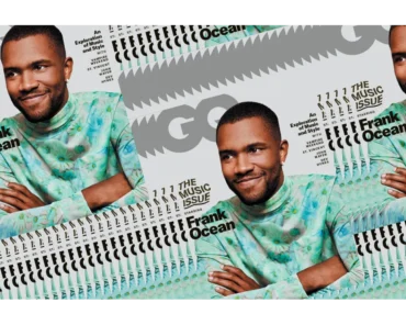 Frank Ocean during a rare public appearance, representing the scarcity and significance of his interviews