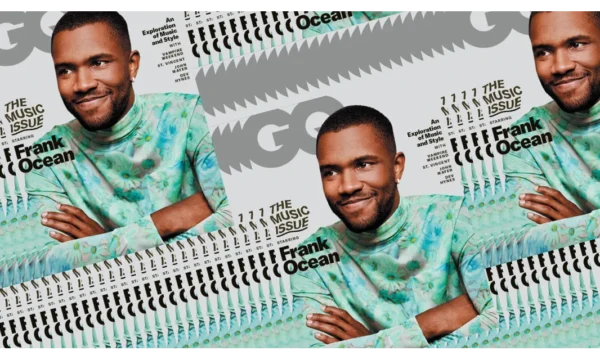 Frank Ocean during a rare public appearance, representing the scarcity and significance of his interviews