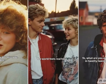 A retro-style collage referencing 90s and 2000s celebrity culture, representing Gen Z's fascination with the era