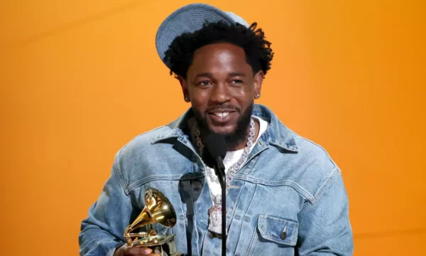 Kendrick Lamar during a rare public interview appearance, representing his sparse but significant public statements