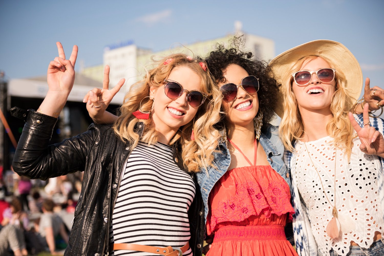 A festival-goer's sequined outfit at Coachella 2026, representing the looks that defined the festival's opening weekend