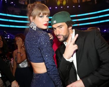 A red carpet arrival at the Emmy Awards, representing 2026's biggest music-world crossover stories heading into the ceremony