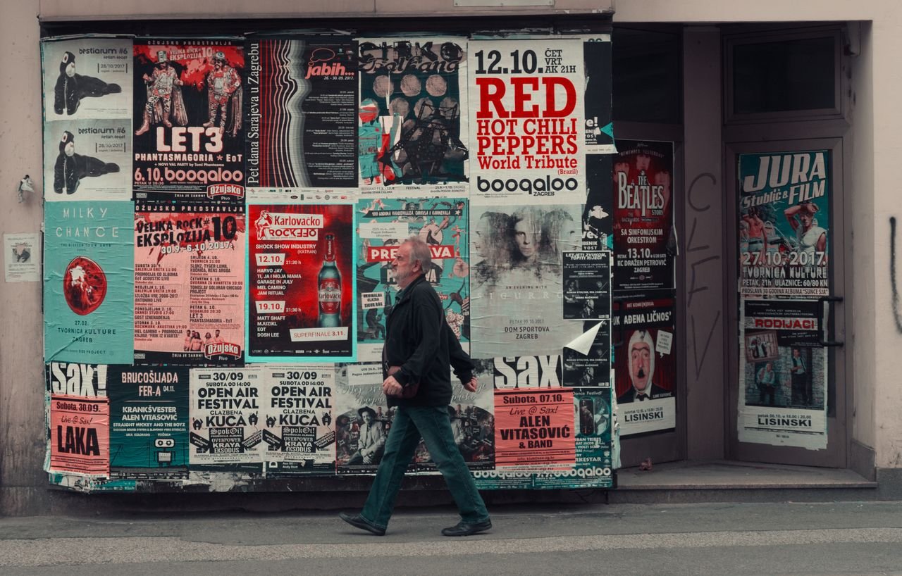 Promotional billboards for a new album release, representing how album rollouts have evolved into full marketing campaigns