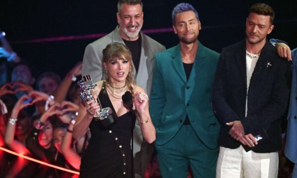 A performer on stage at the MTV Video Music Awards, representing the show's history of memorable live moments