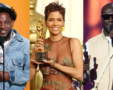 An elaborately staged live performance at a major awards show, representing some of the most talked-about moments in recent memory