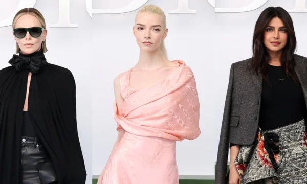 The Dior Fall 2026 runway show in Paris, representing the season's most talked-about celebrity front row
