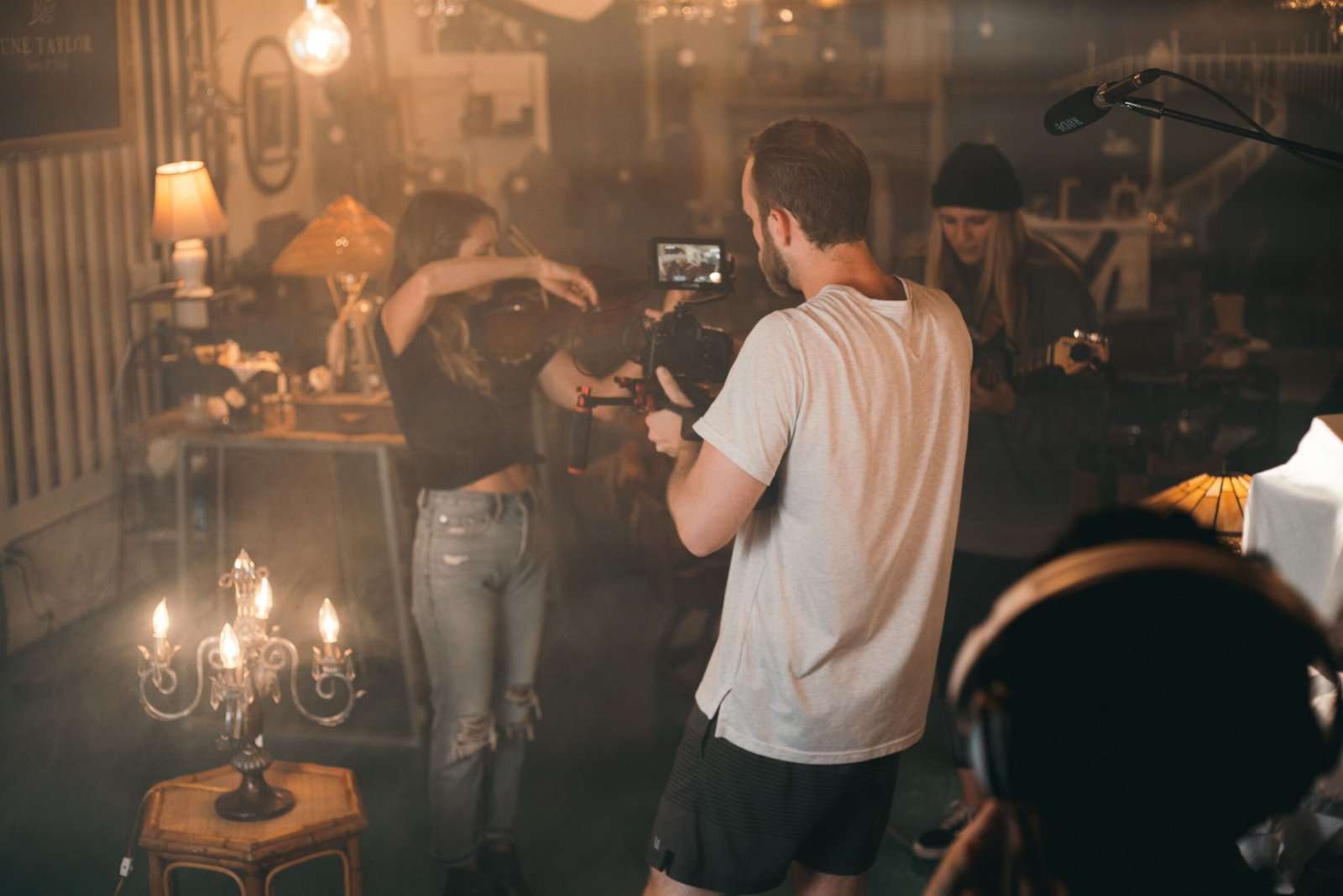A film scene paired with a licensed song cue, representing how sync licensing revives older music for new audiences