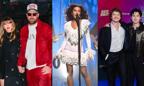 A red carpet lined with photographers at a major award show, representing fashion's growing centrality to these events