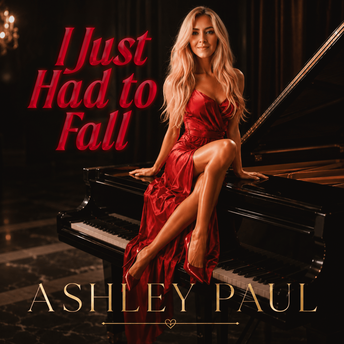 Ashley Paul, Billboard-charting singer-songwriter, promotional photo for her new single 'I Just Had to Fall