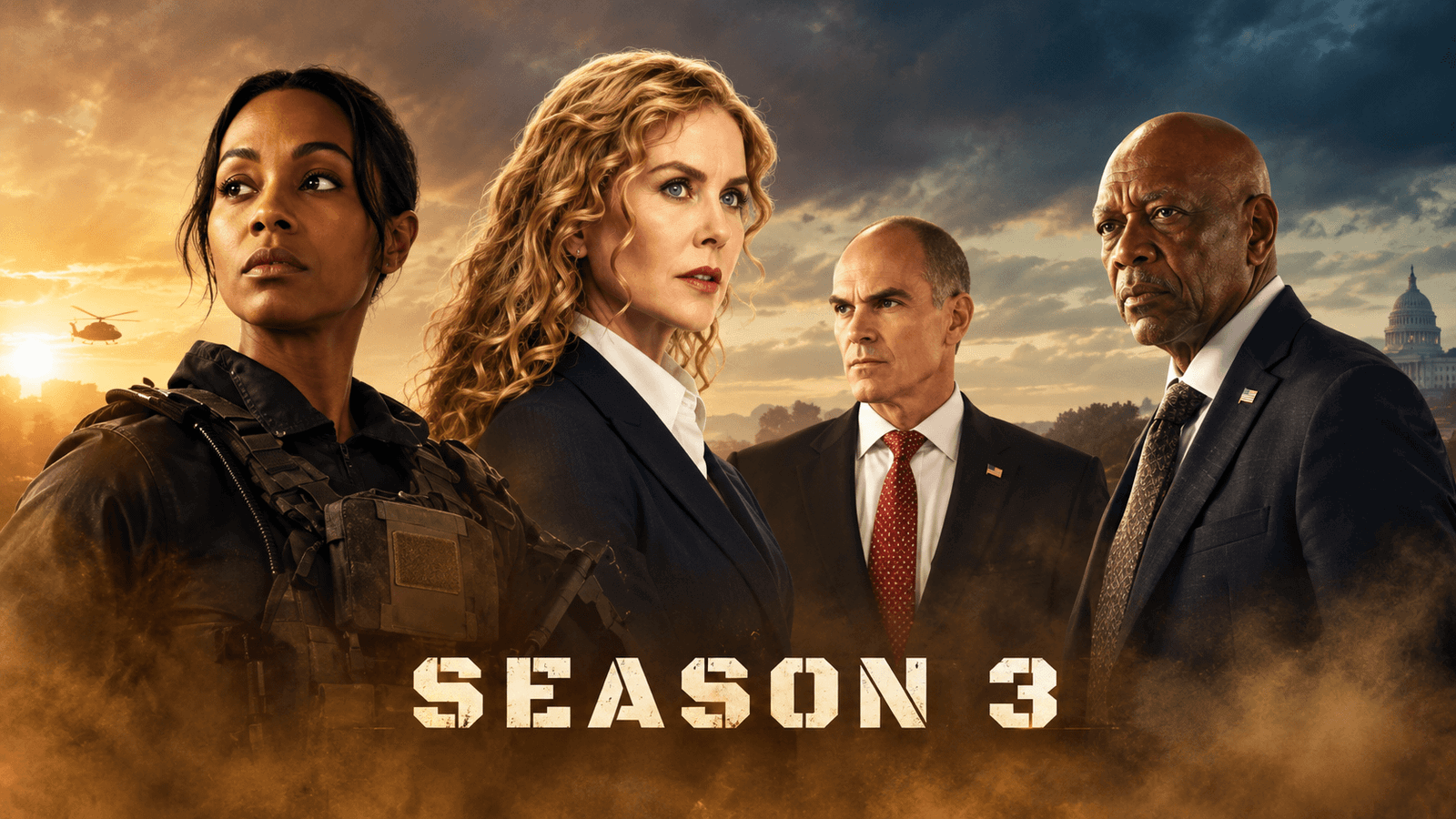 The new and returning cast of Lioness Season 3