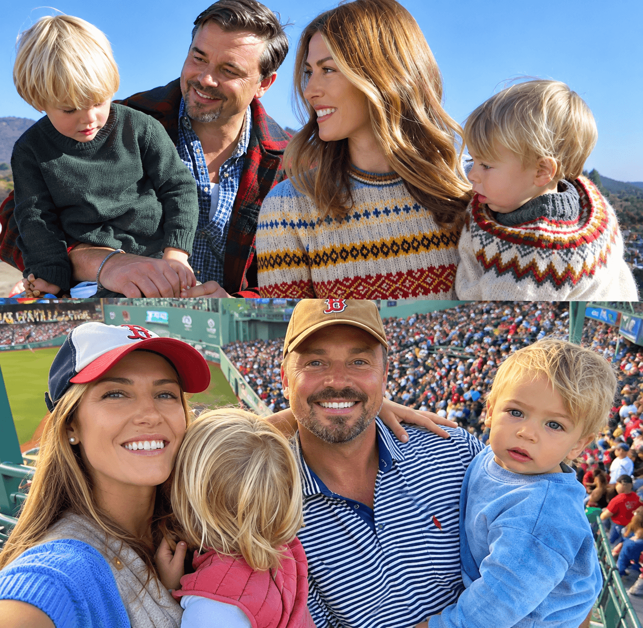 Tom Welling and Jessica Rose Lee's sons, Thomson Wylde and Rocklin Von